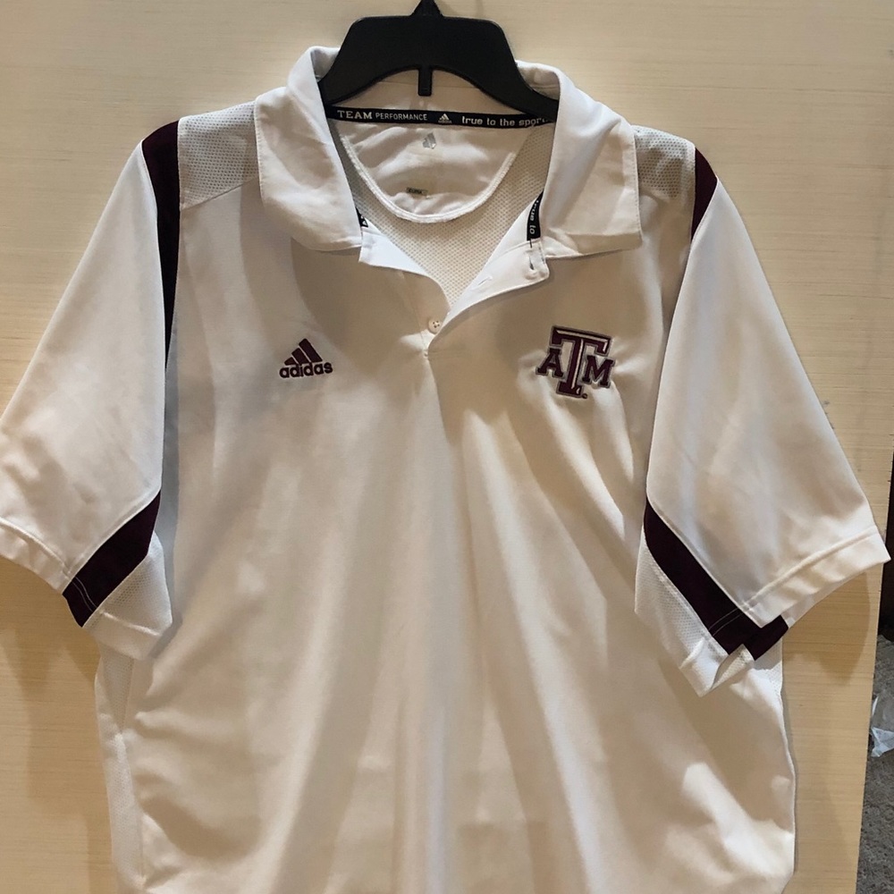 Men’s L TX A&M adidas shirt